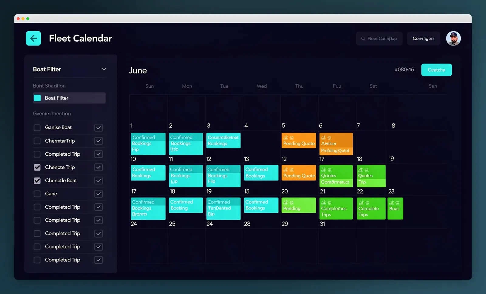 One Calendar, Every Boat